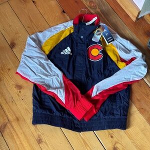 Adidas Colorado Avalanche  NHL windbreaker.